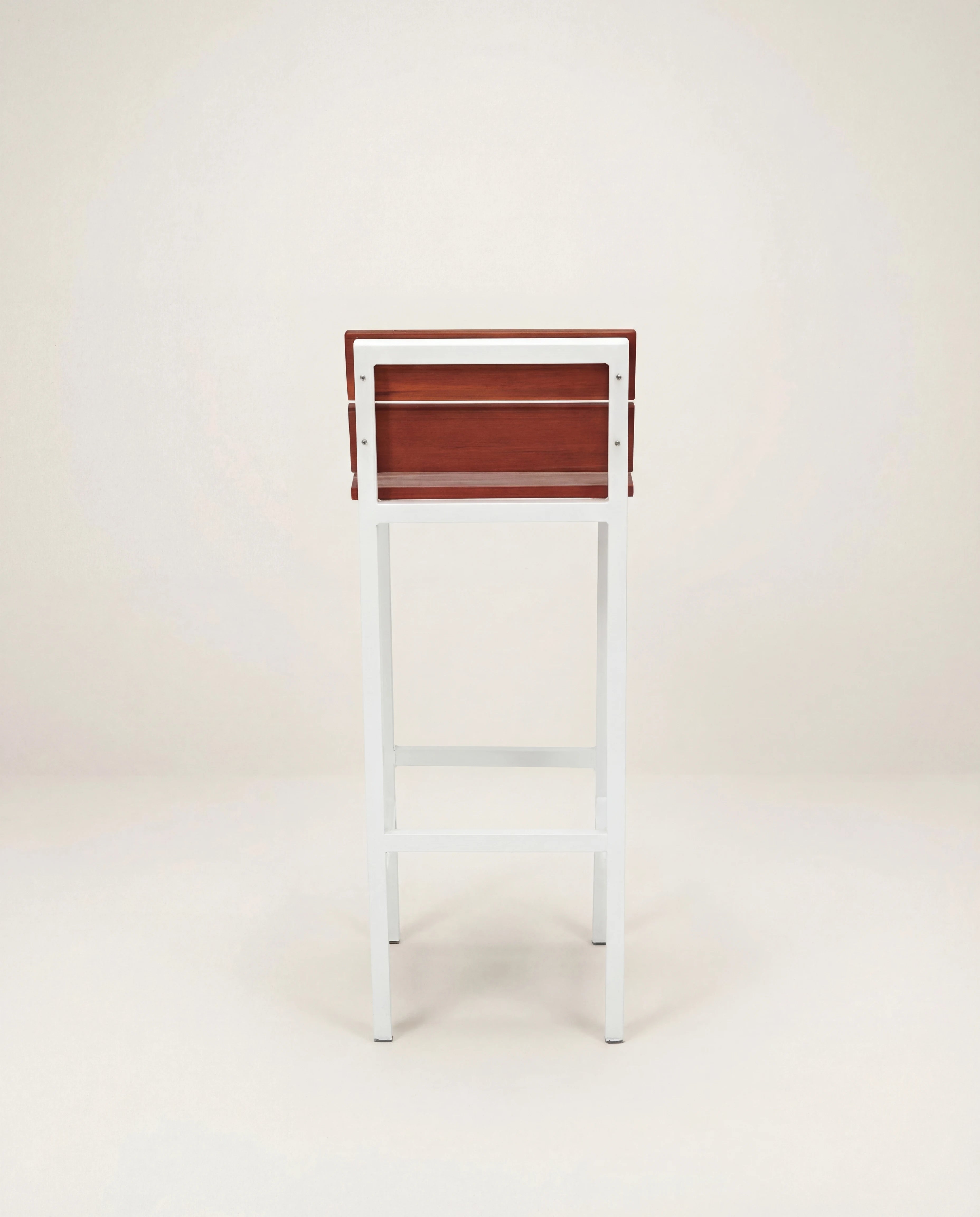 Aenos Timber Backrest Bar Stool