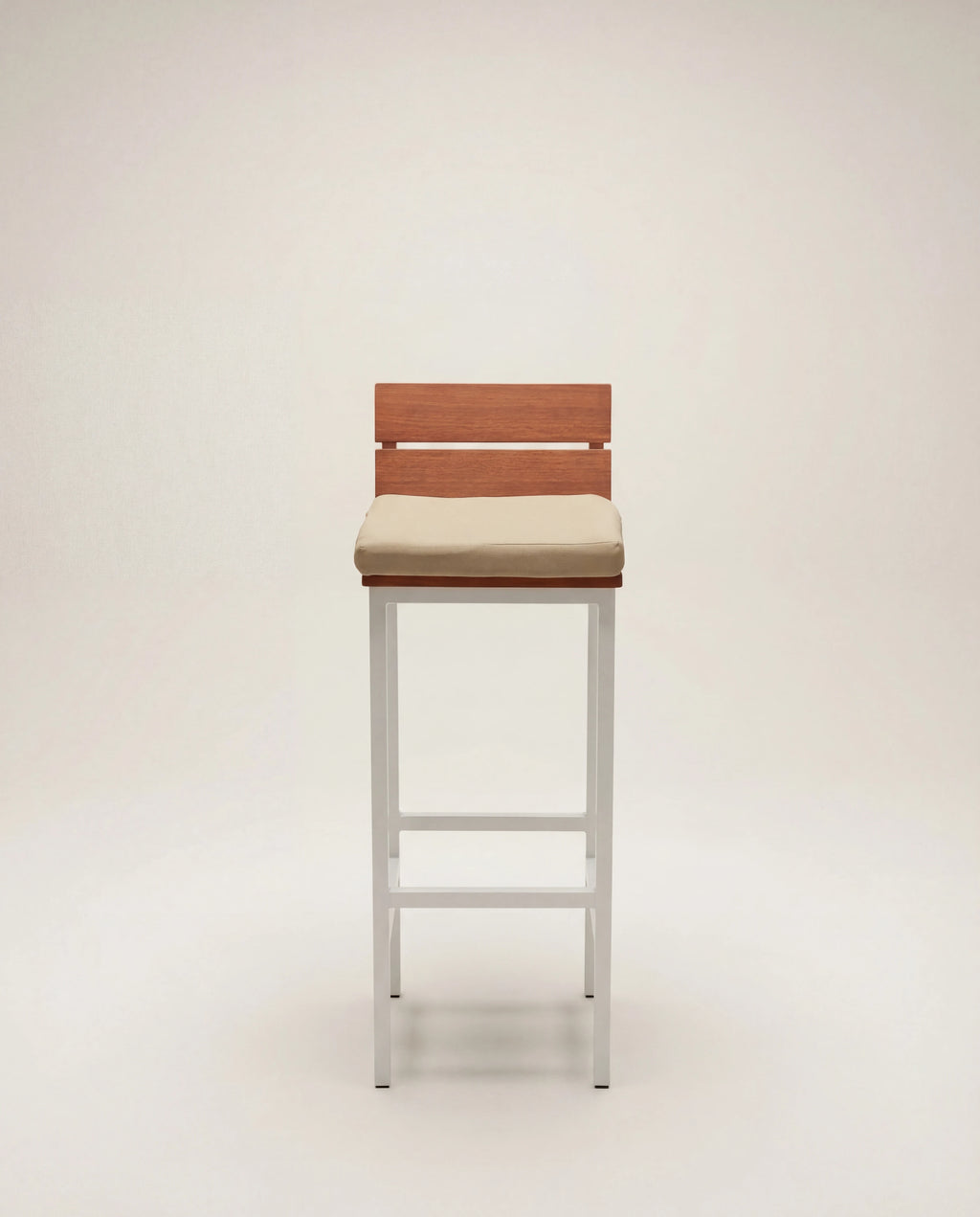 Aenos Timber Backrest Bar Stool