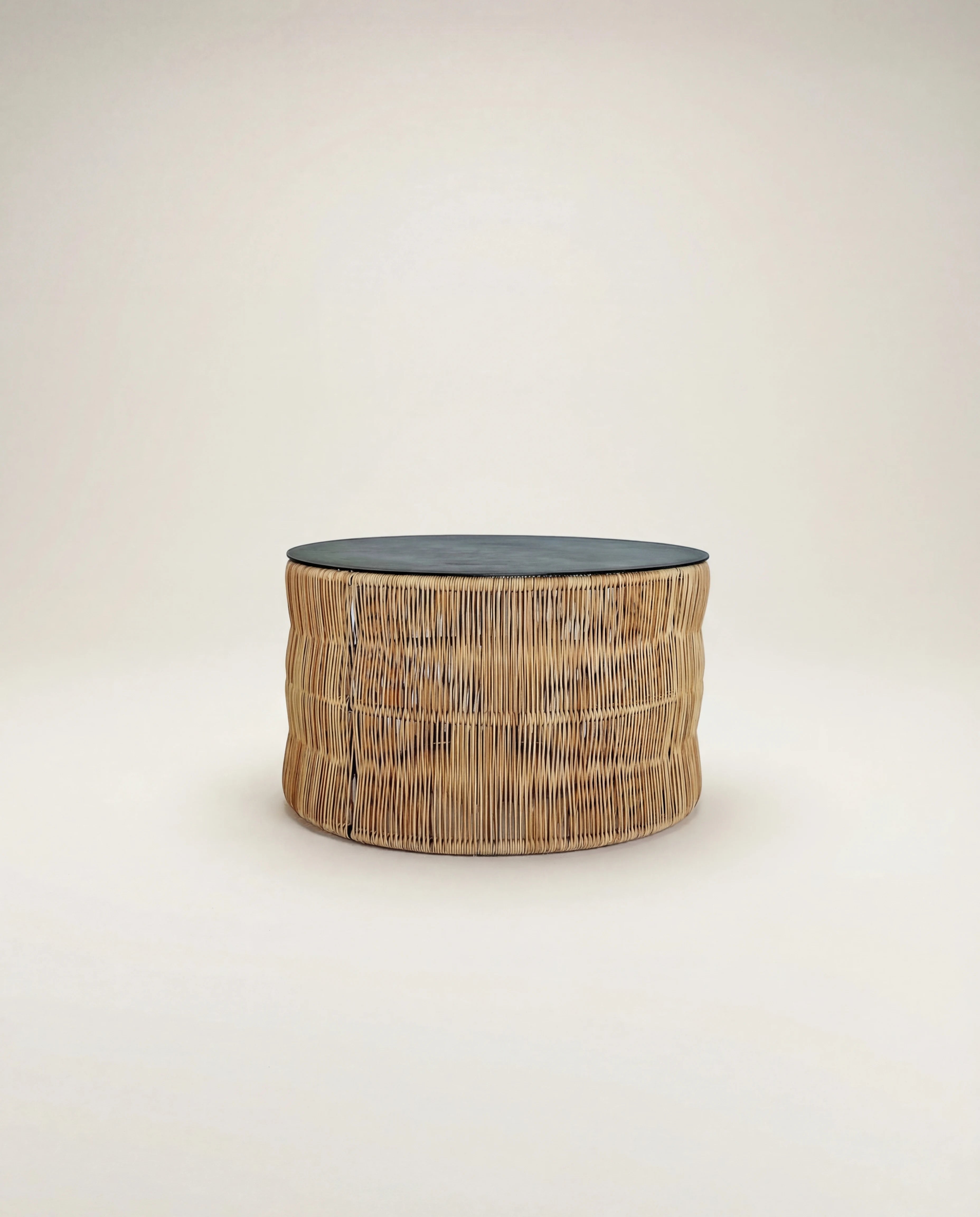 Aveo Cane Round Coffee Table