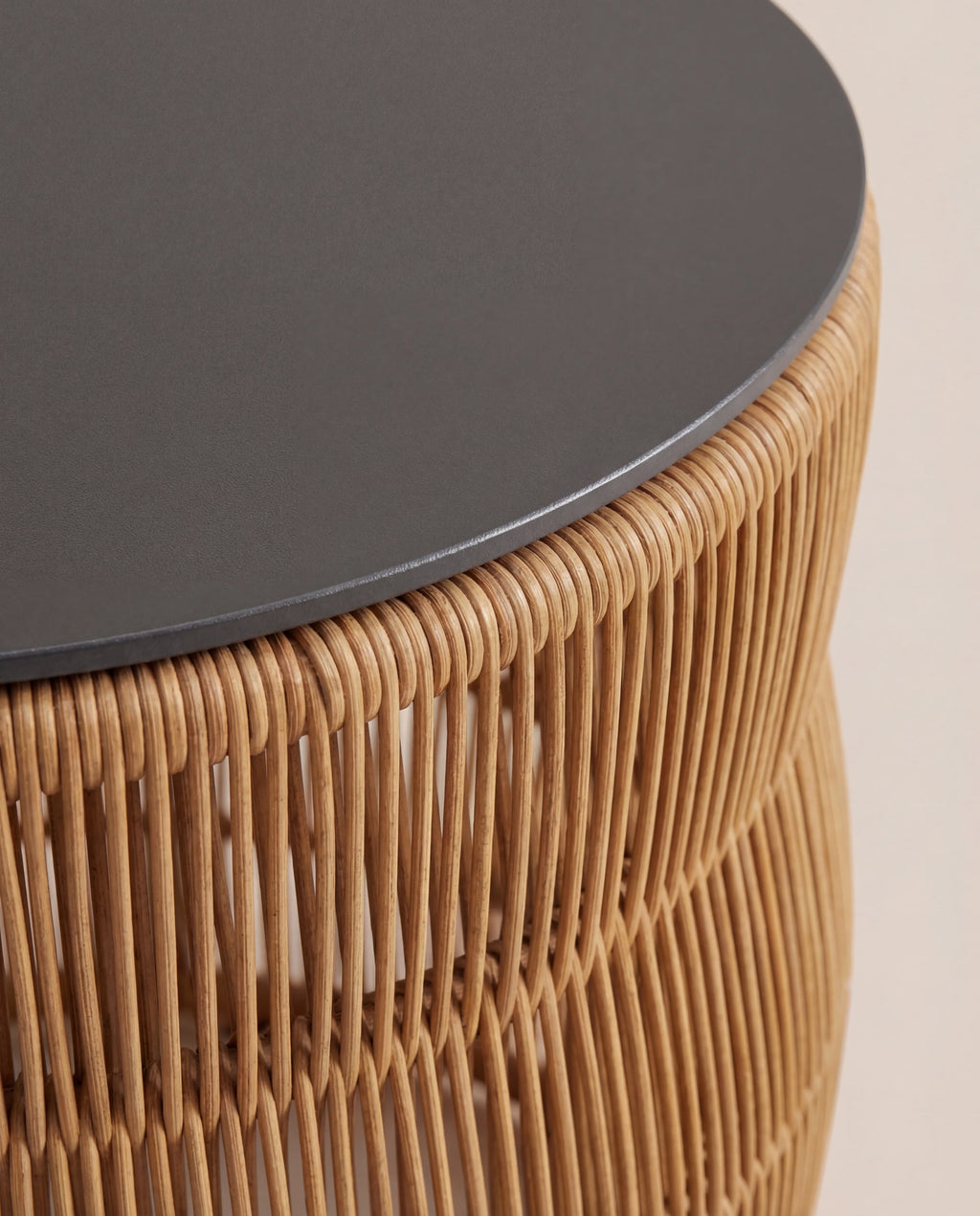 Aveo Cane Side Table