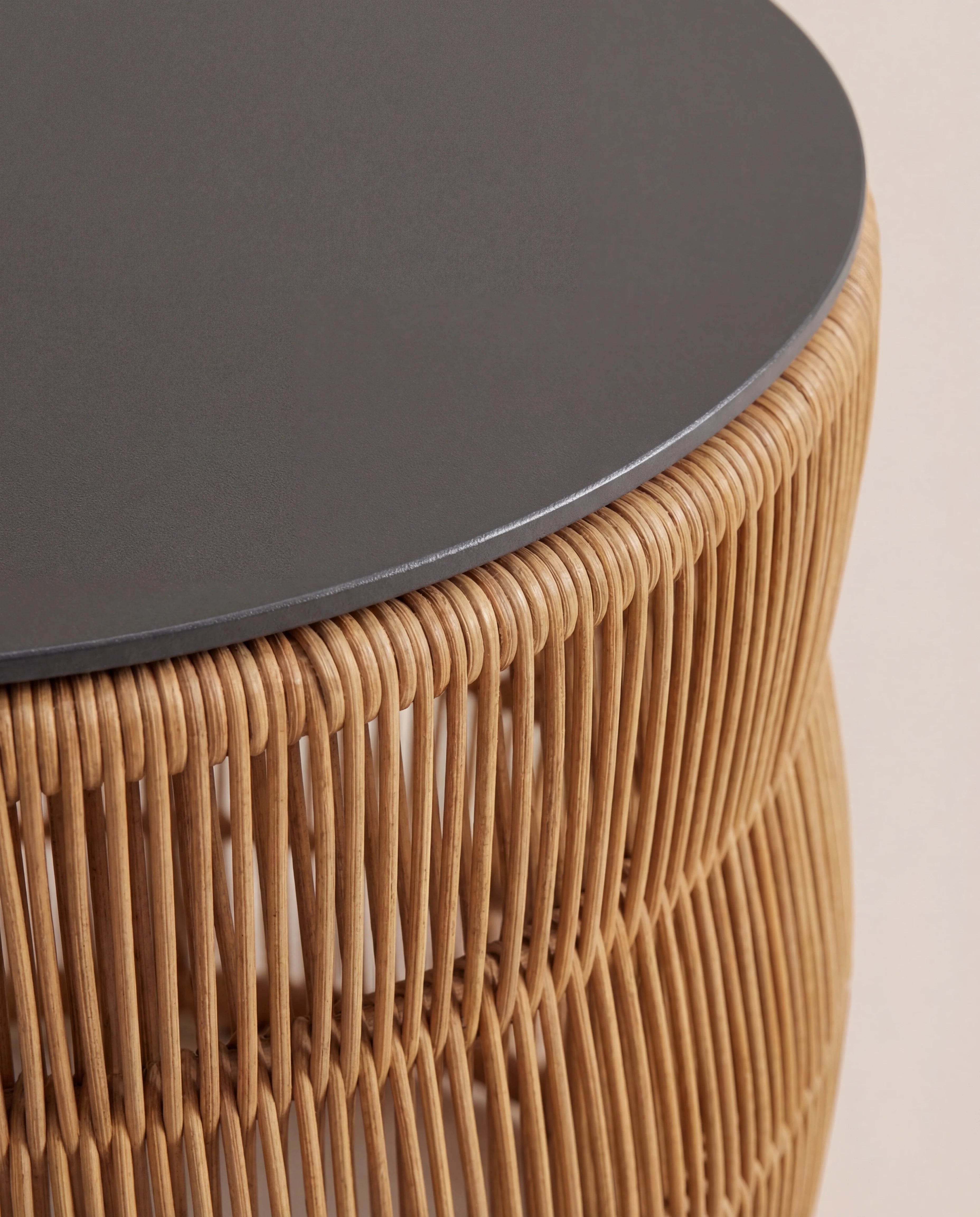 Aveo Cane Side Table