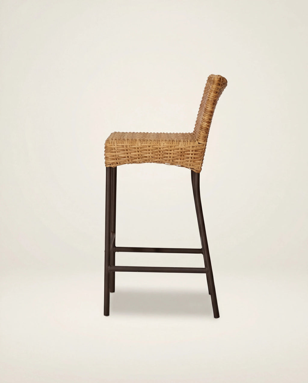 Cora Cane Backrest Bar Stool