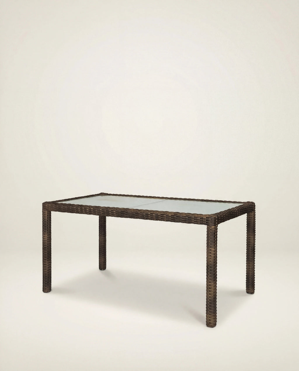 Cora Cane Rectangular Dining Table