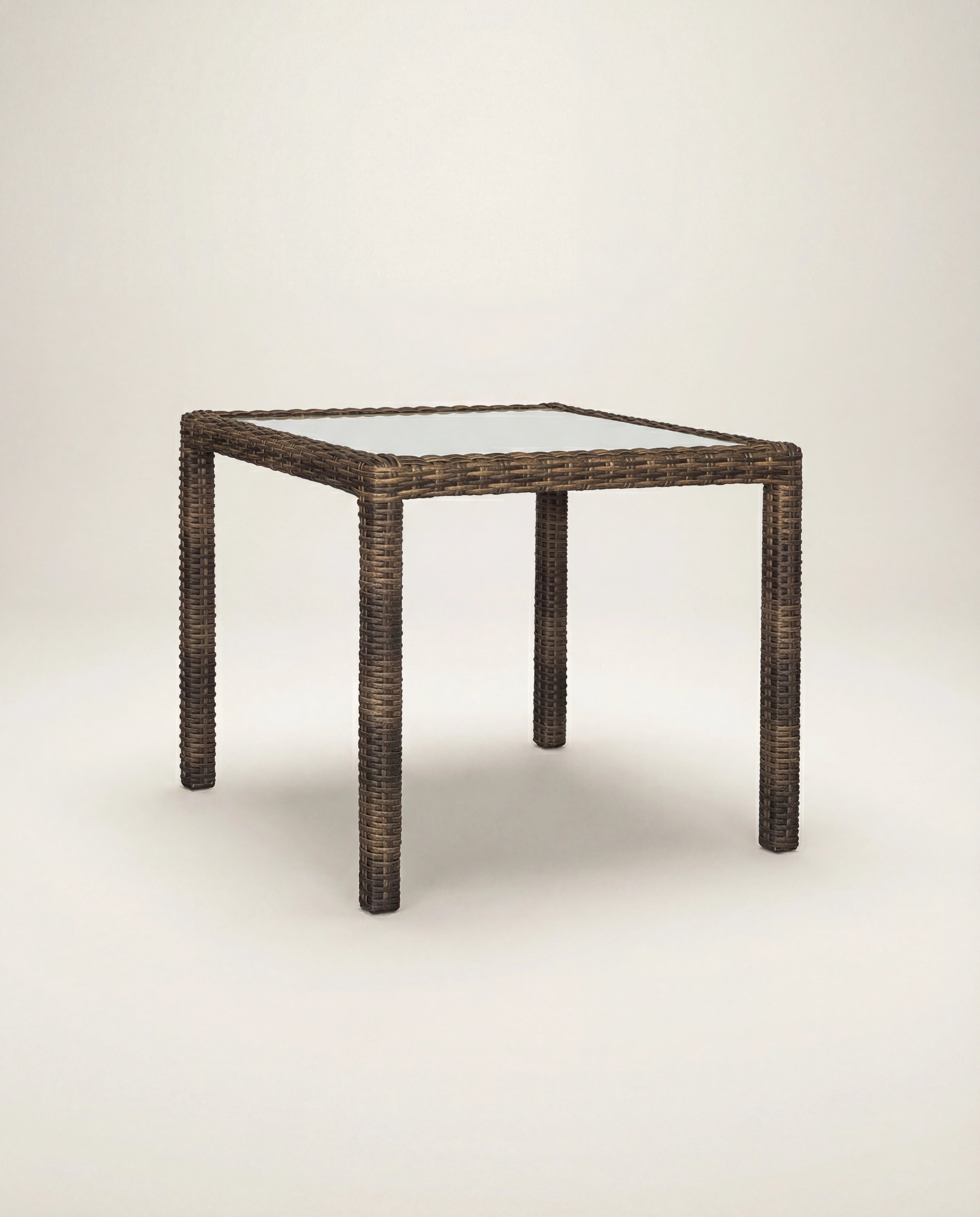 Cora Cane Square Dining Table