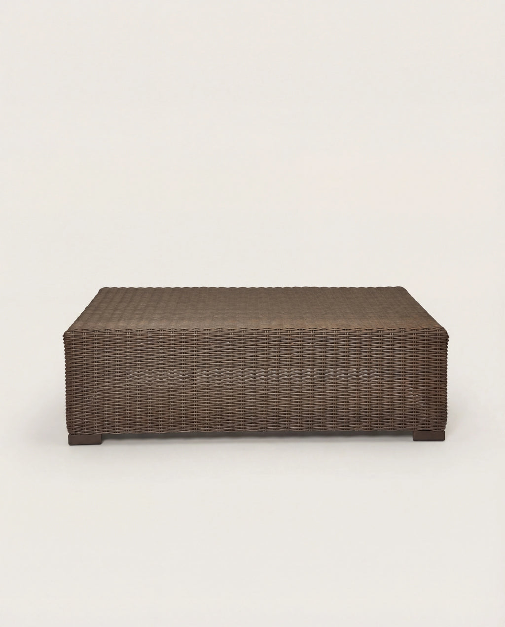 Cora Cane Rectangular Coffee Table