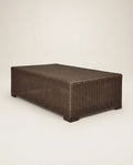 Cora Cane Rectangular Coffee Table