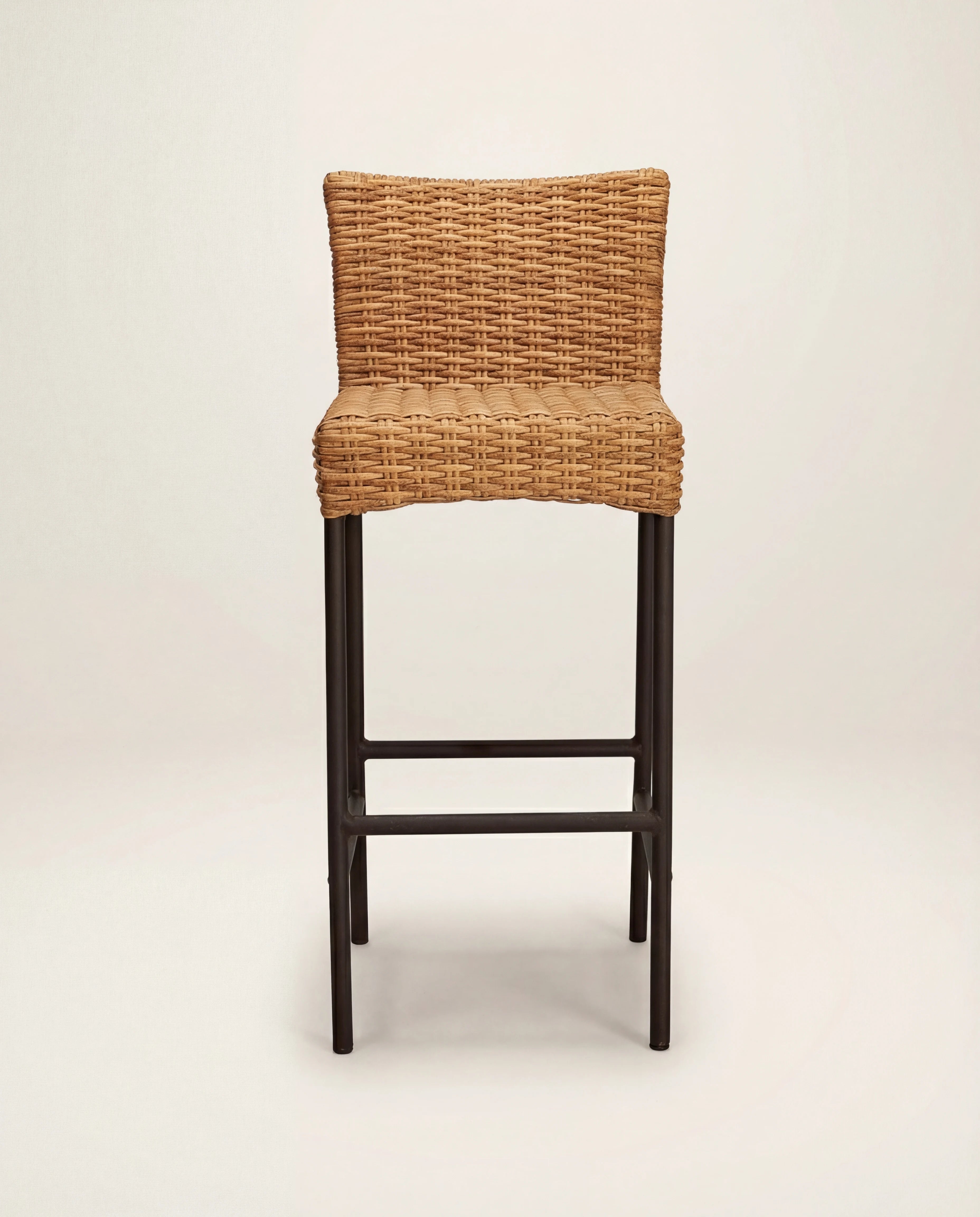 Cora Cane Backrest Bar Stool