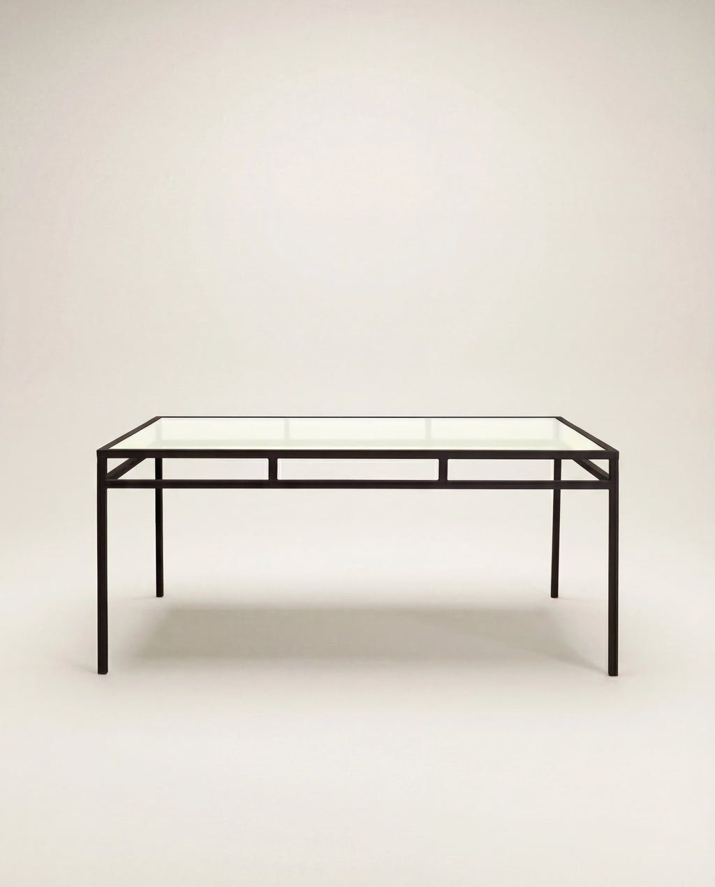 Kent Glass Rectangular Dining Table