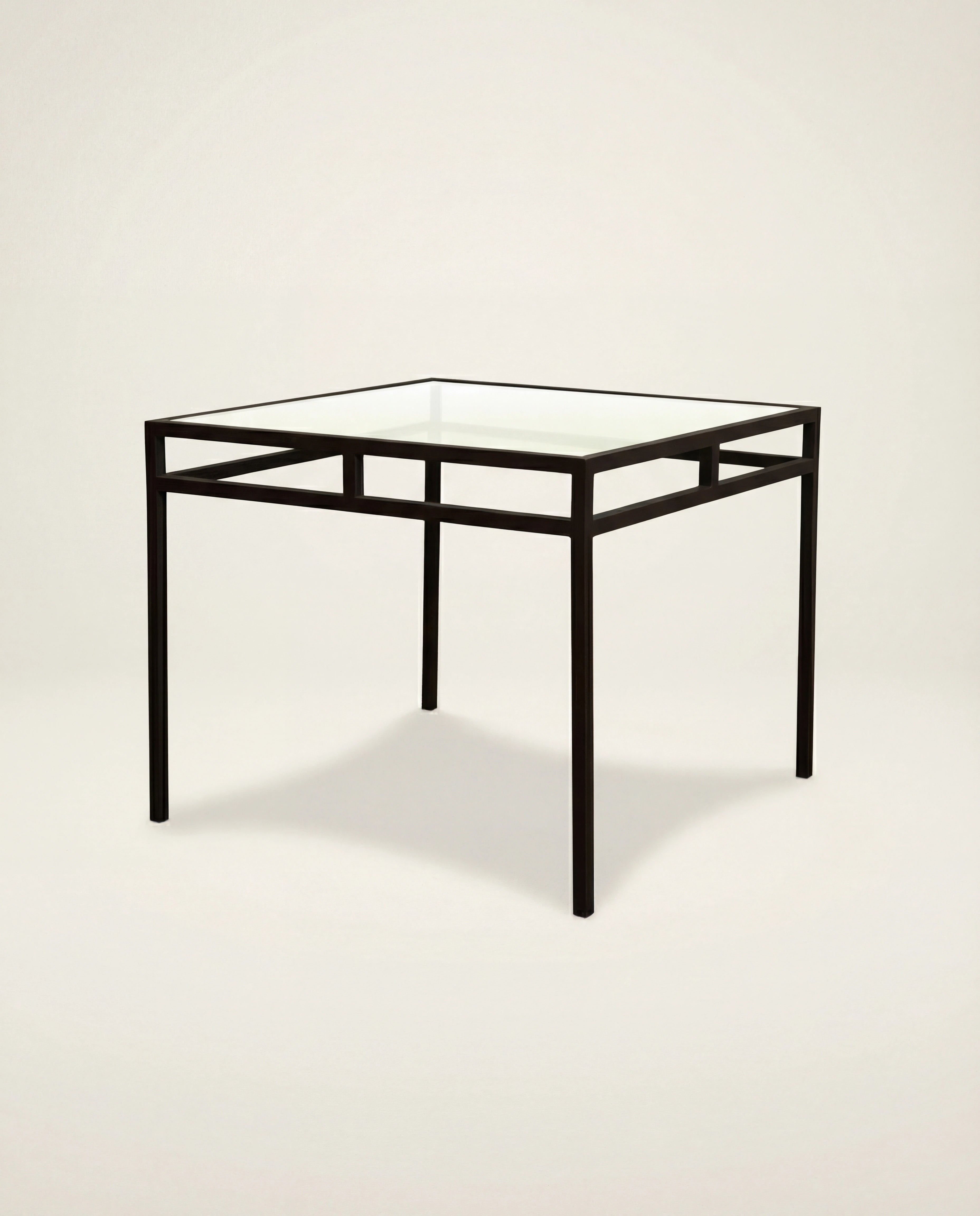 Kent Glass Square Dining Table