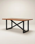 X-Table Timber Rectangular Dining Table